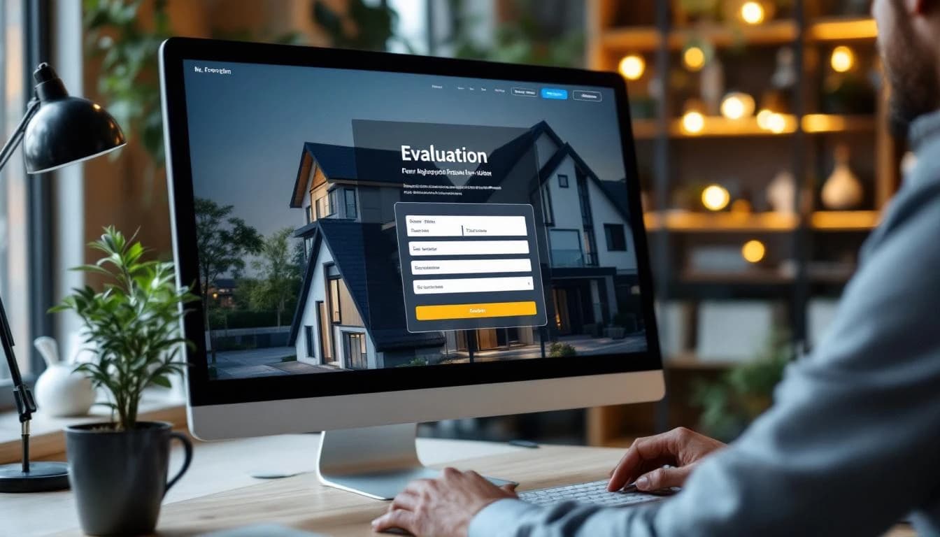 Cover Image für Die perfekte Immobilie bewerten-Seite für Ihre Makler-Website