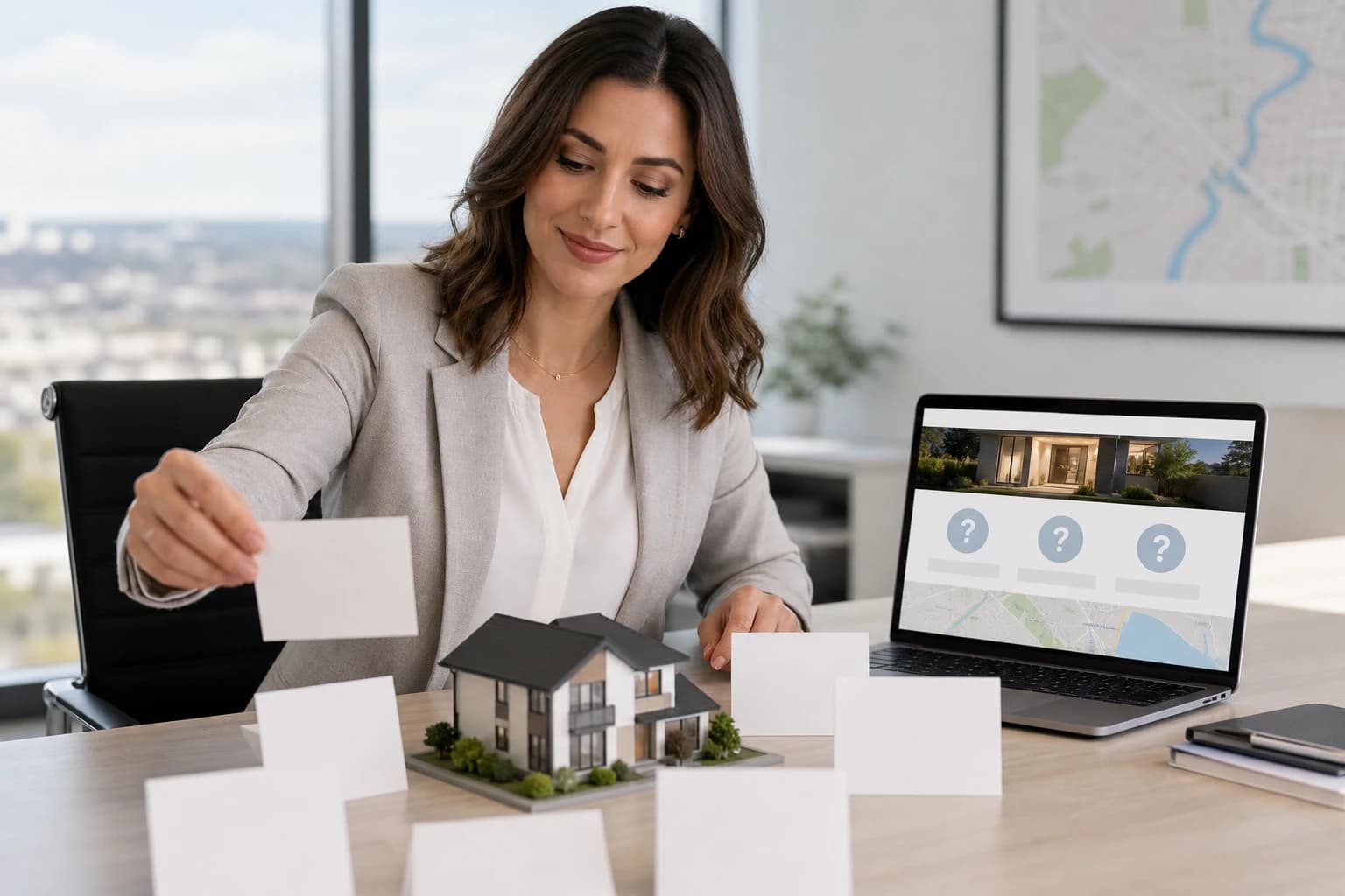 Titelbild zum Artikel: FAQ für Immobilienmakler: Mehr Leads und Sichtbarkeit