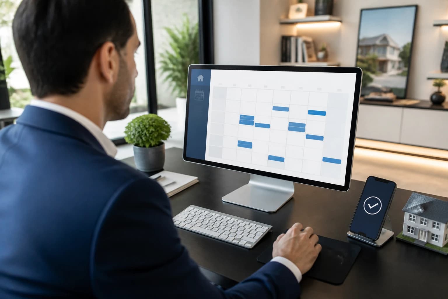Titelbild zum Artikel: Online-Terminbuchung für Makler: Mehr Erstgespräche