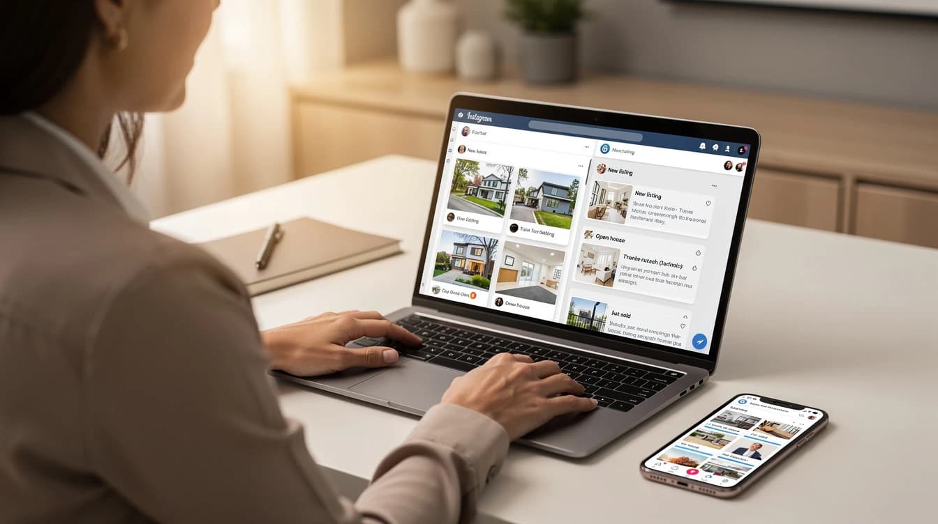 Cover Image für Social Media für Makler: So posten Sie richtig