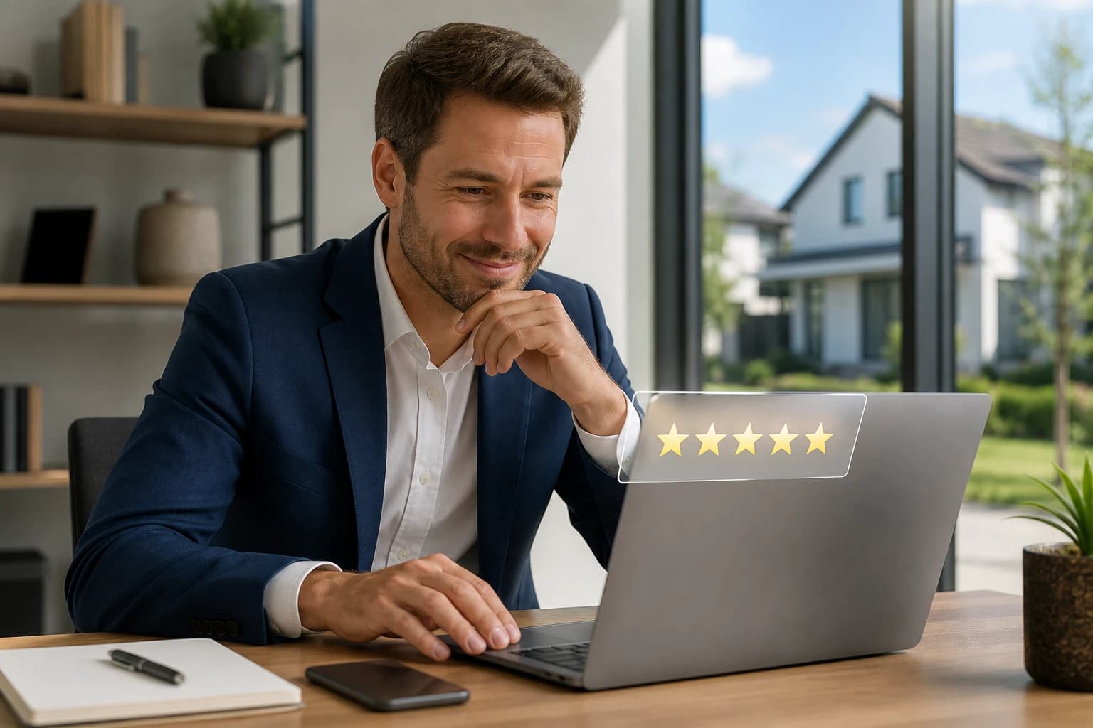 Titelbild zum Artikel: Google-Bewertungen für Makler: Mehr Vertrauen