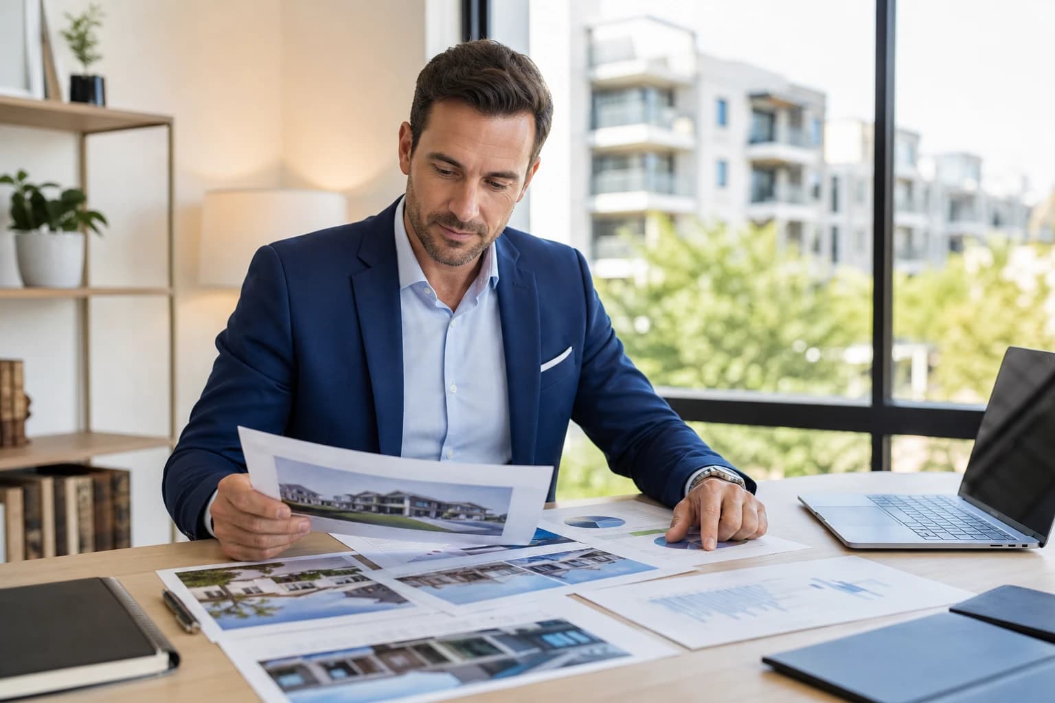 Titelbild zum Artikel: Immobilienmarktbericht für Makler: Mehr Anfragen