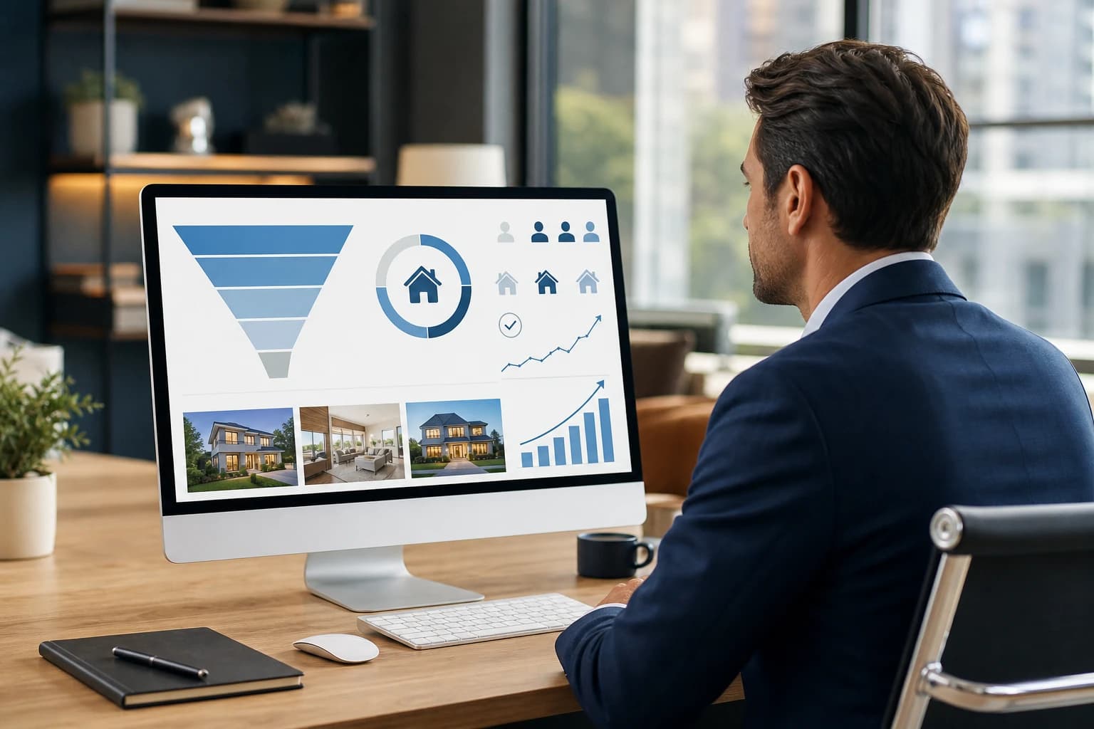 Titelbild zum Artikel: Lead-KPIs für Immobilienmakler: Was wirklich zählt